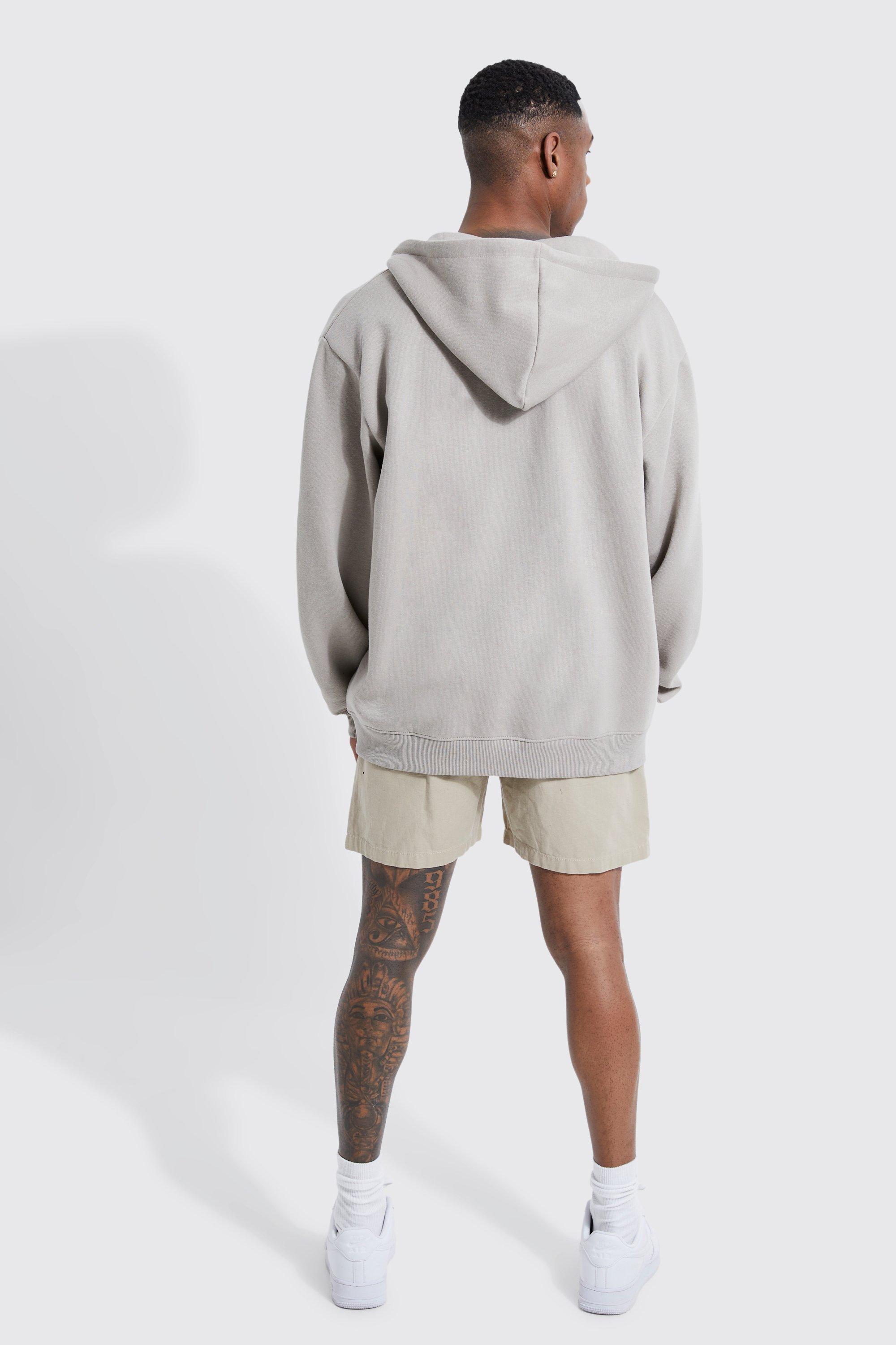 Boohoo man best sale grey hoodie